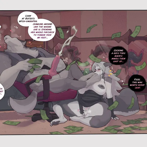 loona (helluva boss), vortex (helluva boss) (hellaverse, helluva boss) created by cumbread