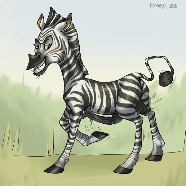 marty (madagascar) (dreamworks, madagascar (series)) created by rasmary