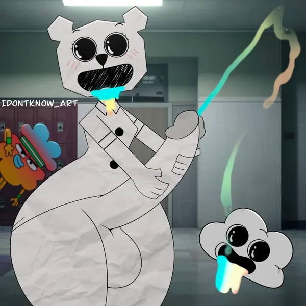 masami yoshida, teri (tawog), tobias wilson (cartoon network, the amazing world of gumball) created by idontknow art