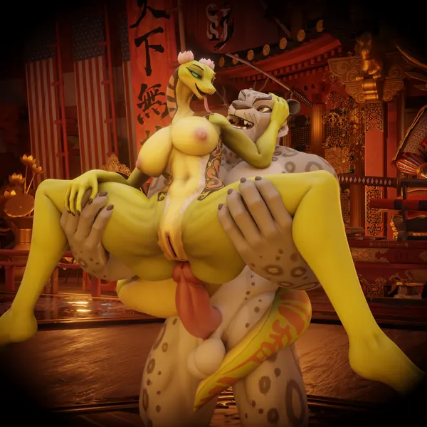 master viper, tai lung (kung fu panda) (dreamworks, kung fu panda) created by impaer jaster
