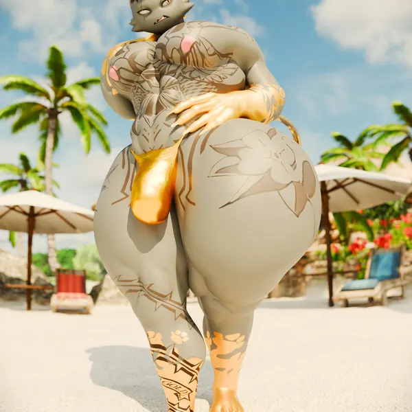 meowdas, meowscles (epic games, fortnite) created by totallyd