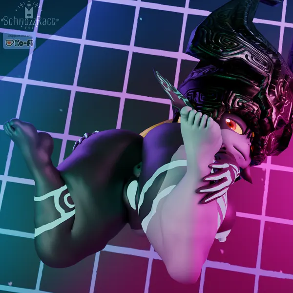 midna (nintendo, the legend of zelda) created by schnozzracclewd