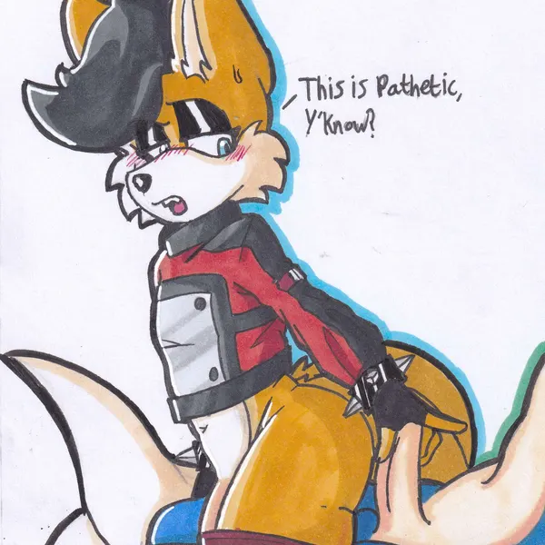 miles prower (anti-tails), sonic the hedgehog (archie comics, sega) created by justsomeidiotonline