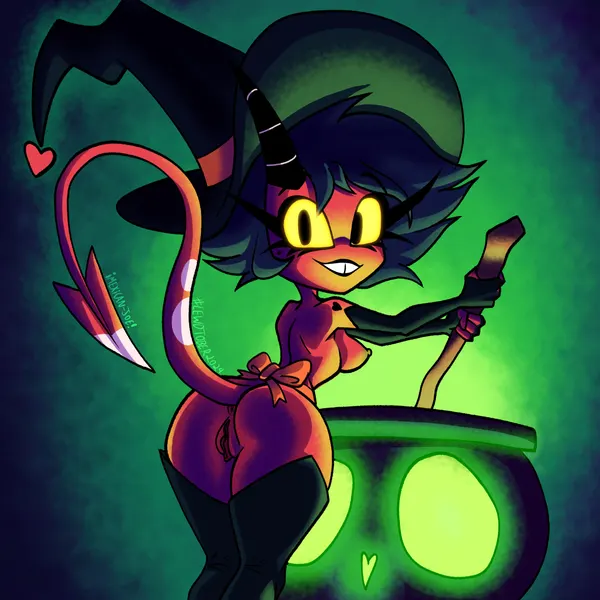 millie (helluva boss) (hellaverse, helluva boss) created by mexicanjoe