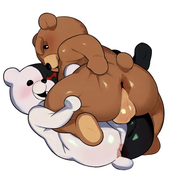 monokuma, ted (ted) (danganronpa, spike chunsoft) created by sparklesart 2