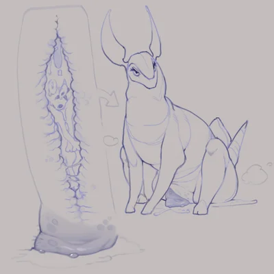 mox (manahallowhound) (nintendo, pokemon) created by syn-6