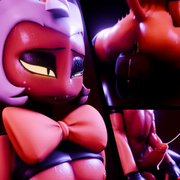 moxxie (helluva boss) (hellaverse, helluva boss) created by king crook