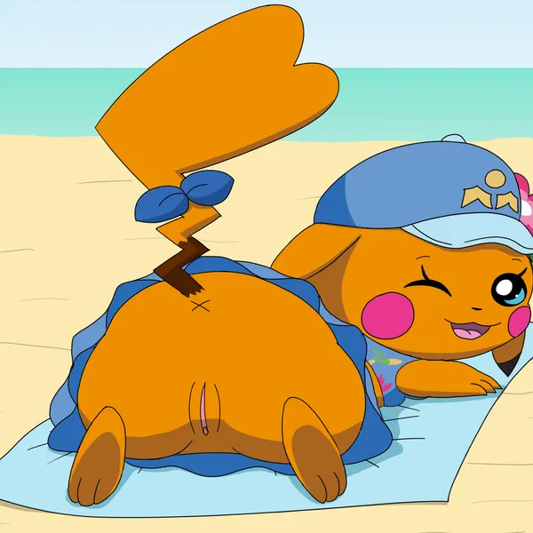 ms. wavychu (nintendo, pokemon) created by pichu90