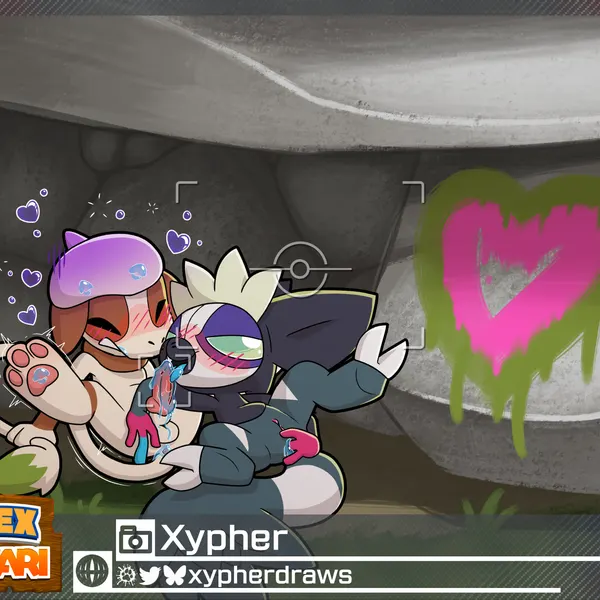 new pokemon snap, nintendo created by xypherdraws