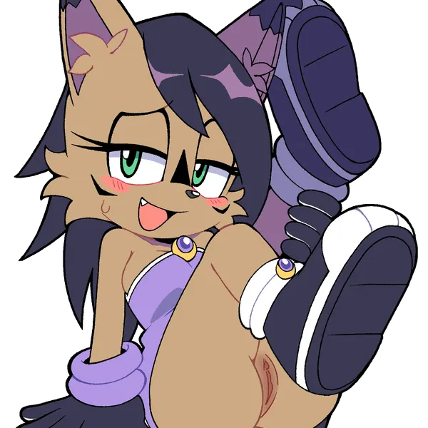 nicole the lynx (archie comics, sega) created by senshion