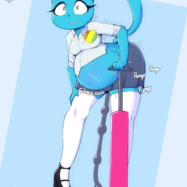 nicole watterson (cartoon network, the amazing world of gumball) created by gardegu
