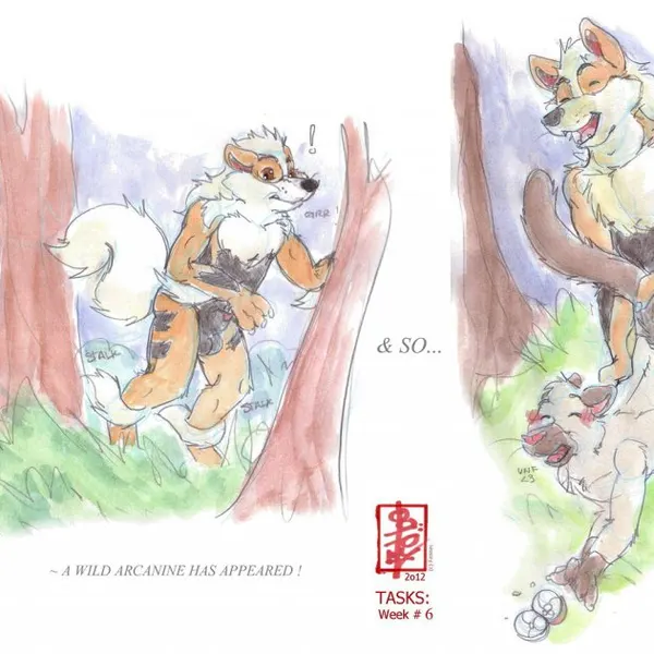 nintendo, pokemon created by fennec (artist)