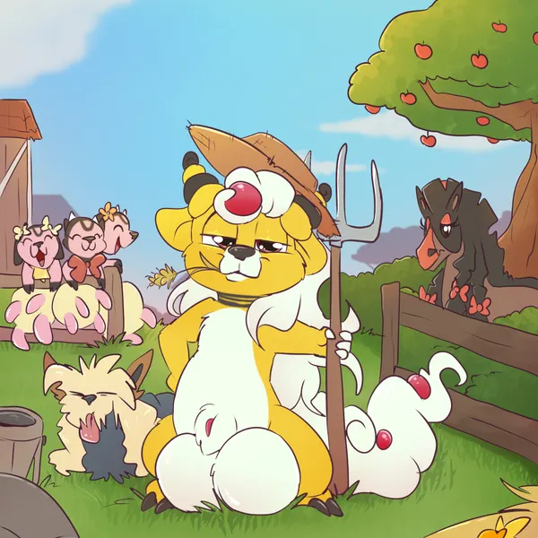 nintendo, pokemon created by fuf