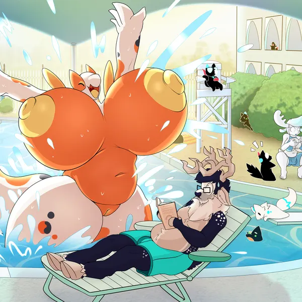 nintendo, pokemon created by lysergide