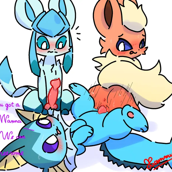 nintendo, pokemon created by xammyxx