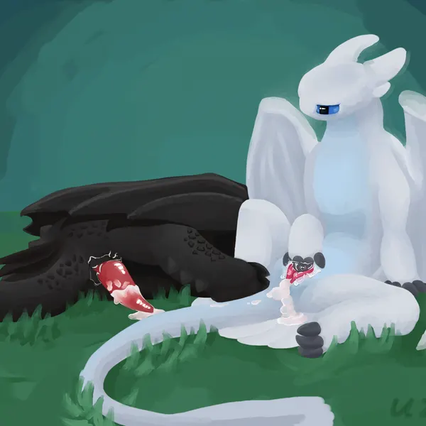 nubless, toothless (dreamworks, european mythology) created by uzu nu (artist)