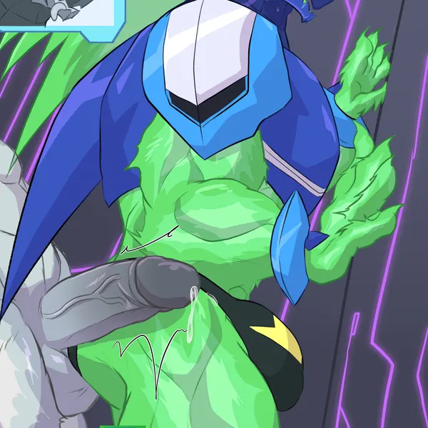 omega-xis (capcom, mega man (series)) created by geryorias