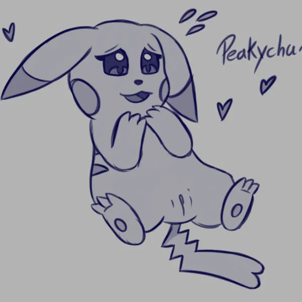 peakychu (nintendo, pokemon) created by daybreakshifter