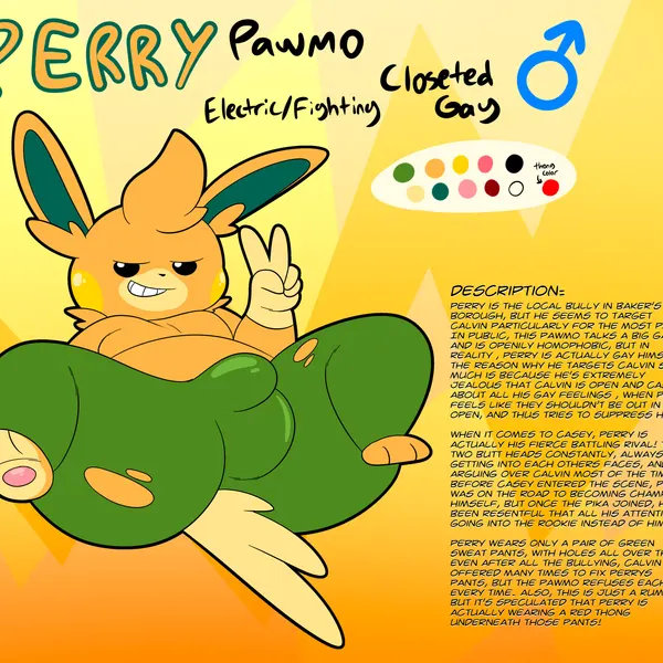 perry (tepigfan101) (nintendo, pokemon) created by tepigfan101