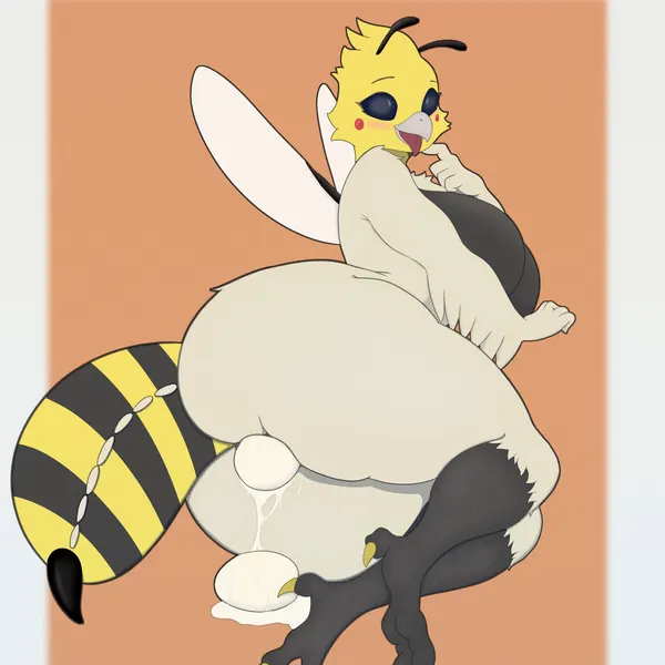 phoebe the queen birbee created by blursedart