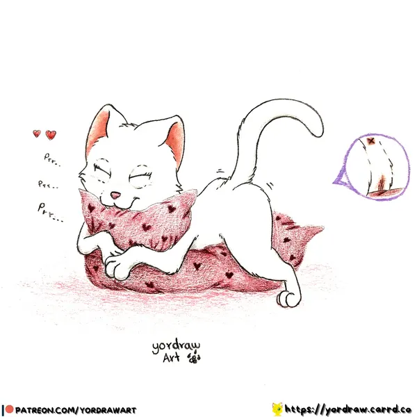 pussycat tiger (patreon) created by yordraw