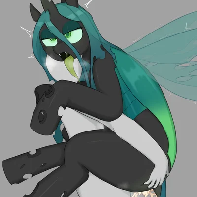 queen chrysalis (mlp) (friendship is magic, hasbro) created by confusedsabron