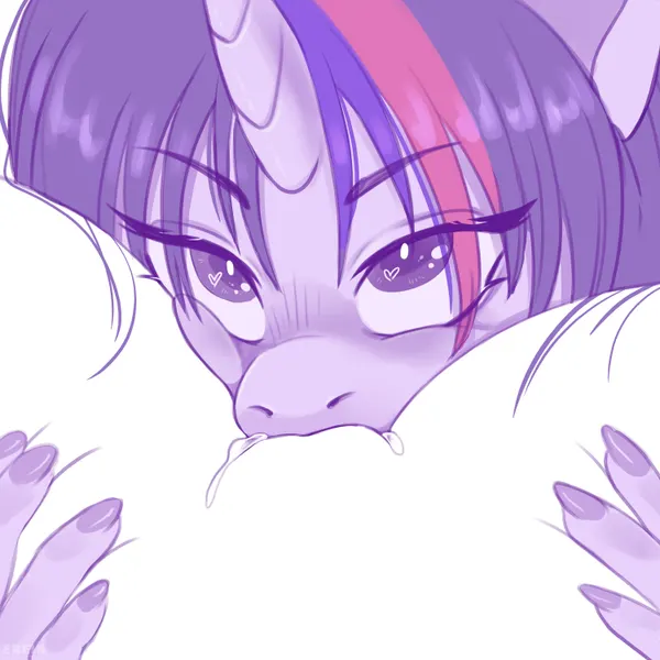 rarity (mlp), twilight sparkle (mlp) (friendship is magic, hasbro) created by erein