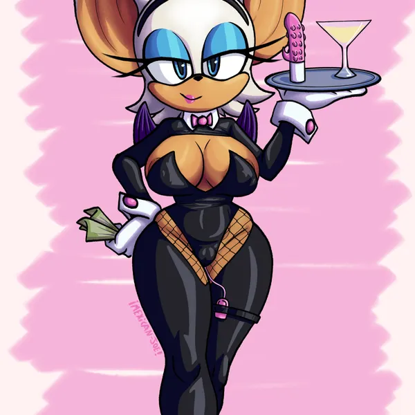 rouge the bat (sega, sonic the hedgehog (series)) created by mexicanjoe