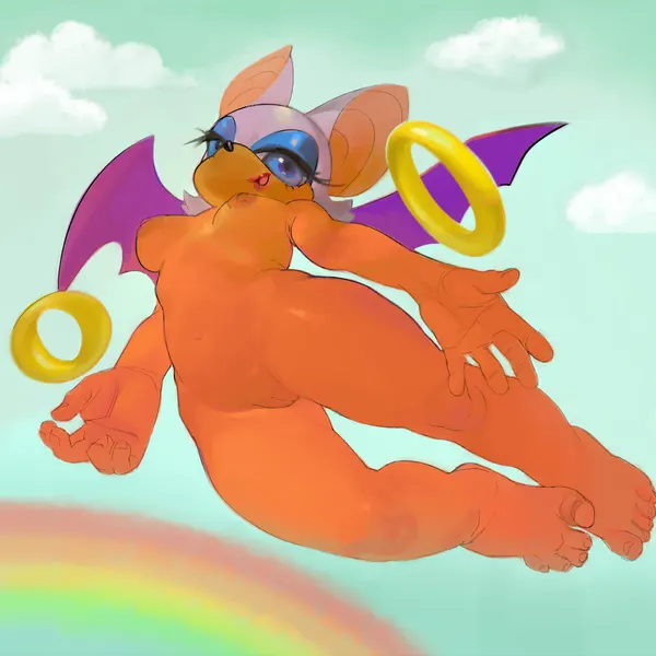 rouge the bat (sega, sonic the hedgehog (series)) created by mighty-whydah