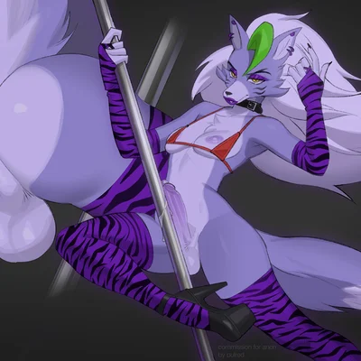 roxanne wolf (five nights at freddy's, five nights at freddy's: security breach) created by pulred