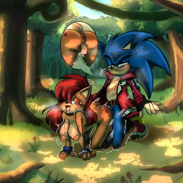 sally acorn, sonic the hedgehog (archie comics, sega) created by demichan