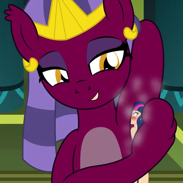 sci-twi, sphinx (mlp) (friendship is magic, hasbro) created by badumsquish