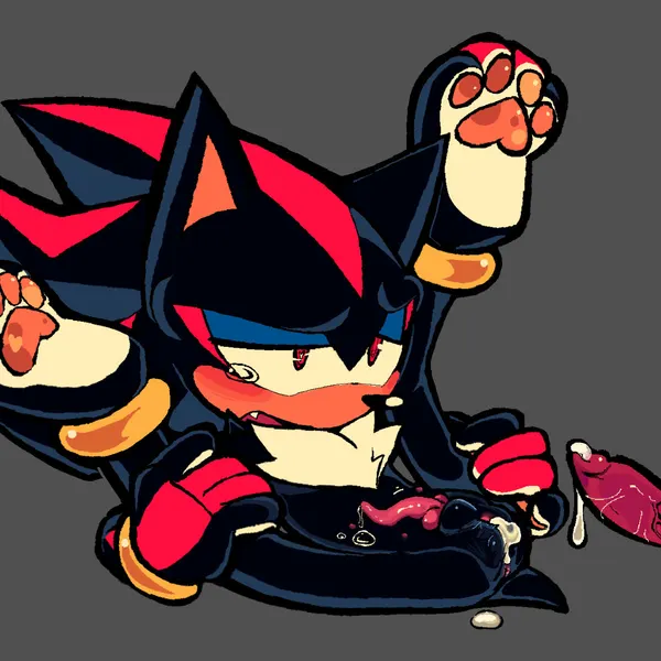 shadow the hedgehog (sega, sonic the hedgehog (series)) created by mercurio-shadowz