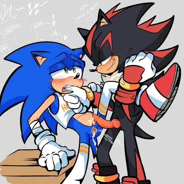 shadow the hedgehog, sonic the hedgehog (hooters, sega) created by shaddycatz