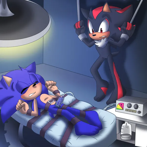 shadow the hedgehog, sonic the hedgehog (sega, sonic the hedgehog (series)) created by angelofhapiness