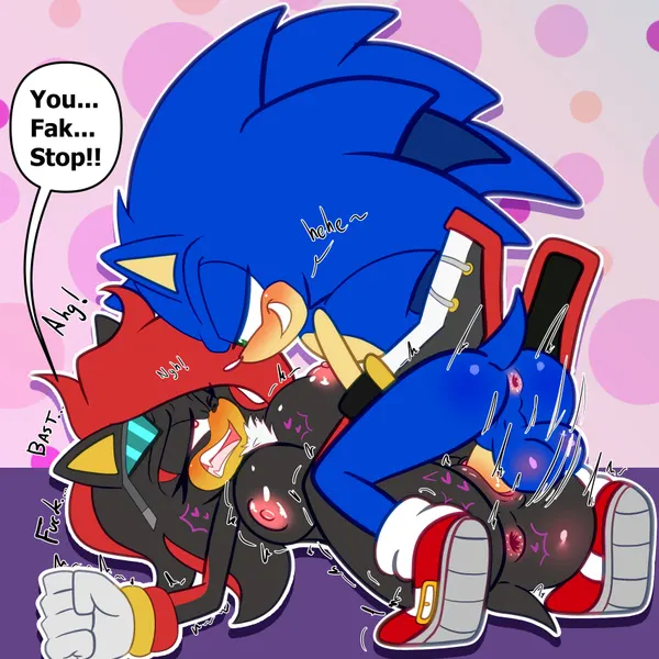 shadow the hedgehog, sonic the hedgehog (sega, sonic the hedgehog (series)) created by demichan