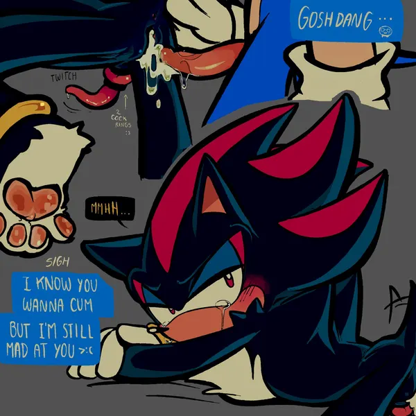 shadow the hedgehog, sonic the hedgehog (sega, sonic the hedgehog (series)) created by mercurio-shadowz