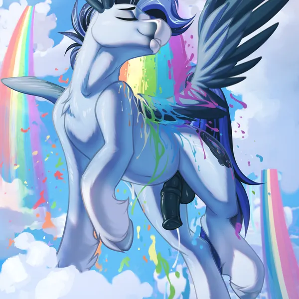 soaring spirit (nodamnbreaks) (hasbro, my little pony) created by dripponi