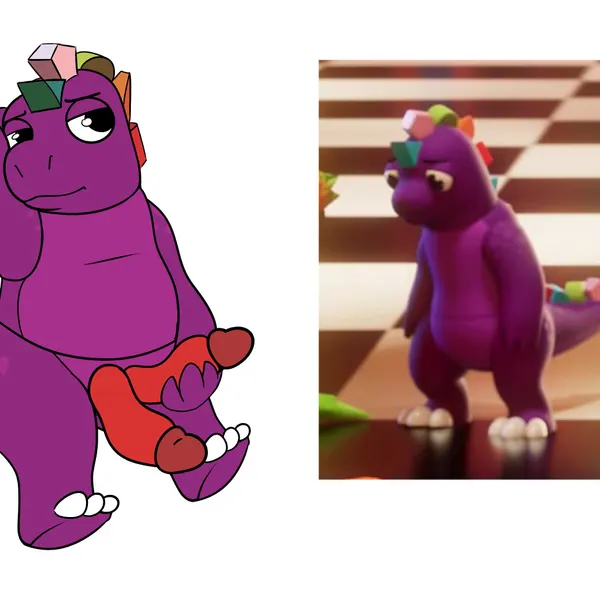 spike (tadc) (glitch productions, the amazing digital circus) created by grolarbearsins