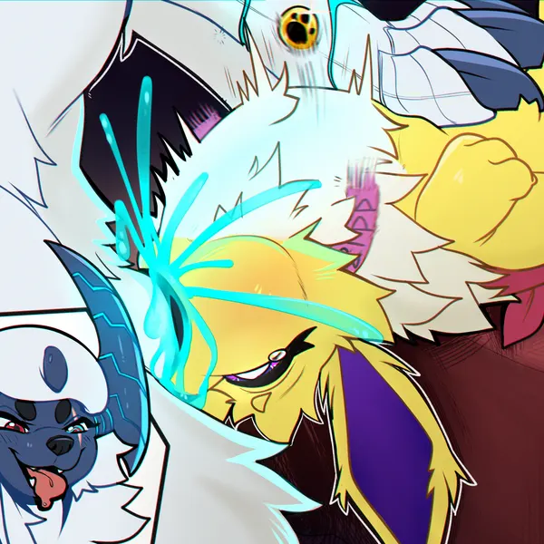 styx (blue-wolfy) (nintendo, pokemon) created by chloe-dog