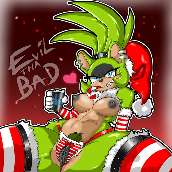 surge the tenrec (christmas, idw publishing) created by evilthabad