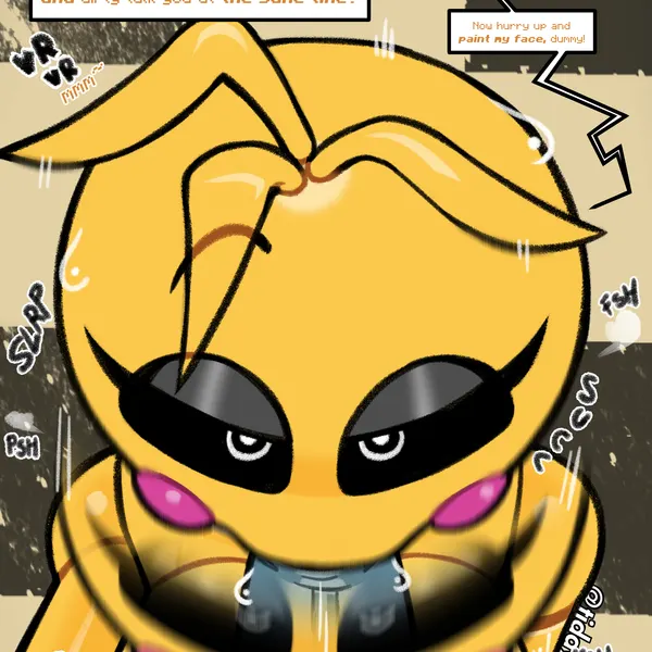 toy chica (fnaf) (five nights at freddy's, five nights at freddy's 2) created by tdtbaa