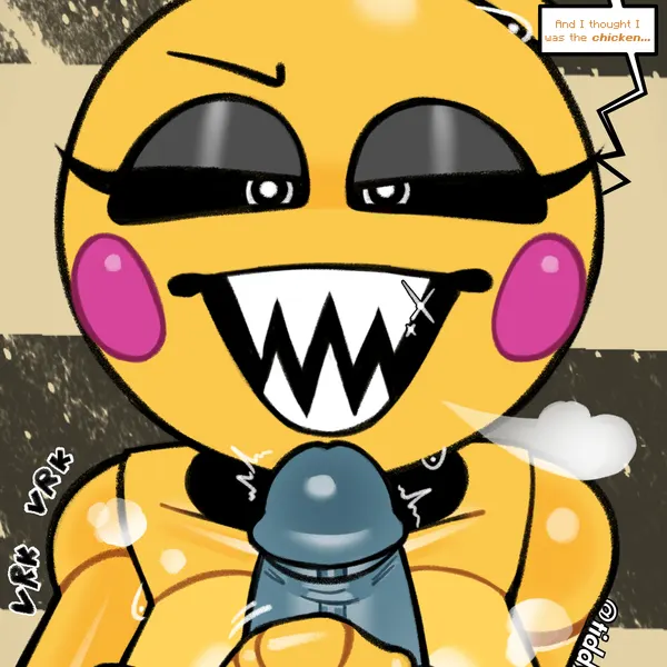 toy chica (fnaf) (five nights at freddy's, five nights at freddy's 2) created by tdtbaa