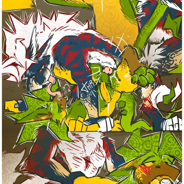 tuli'k, tuli'k (vernid) (mythology) created by ananafruit