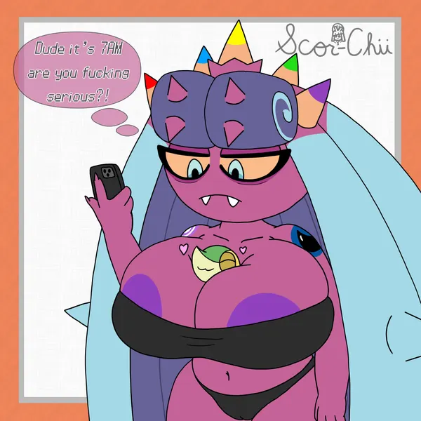 veil (scor chii) (nintendo, pokemon) created by scor-chii