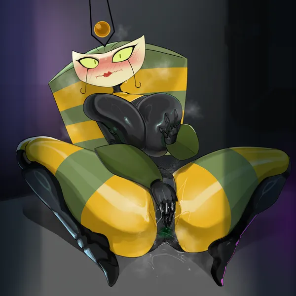 vexus (my life as a teenage robot, nickelodeon) created by mdthetest