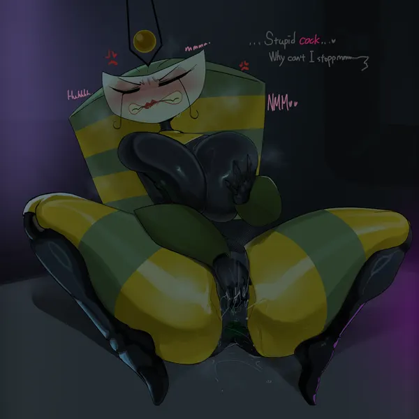 vexus (my life as a teenage robot, nickelodeon) created by mdthetest