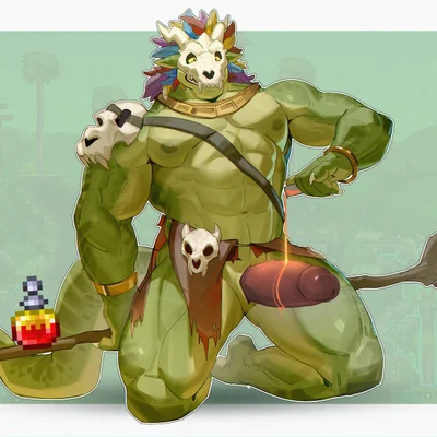 witch doctor (terraria) (terraria) created by ruinfish