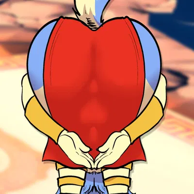 afrodita (charliepops) (praise da booty (meme)) created by charliepops