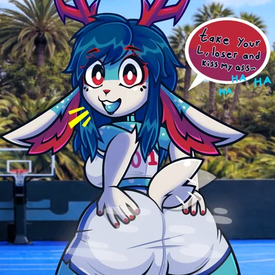 aj jackalope created by rubber2d